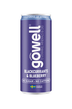 Funktionsdryck Svarta Vinbär & Blåbär 33 cl Gowell
